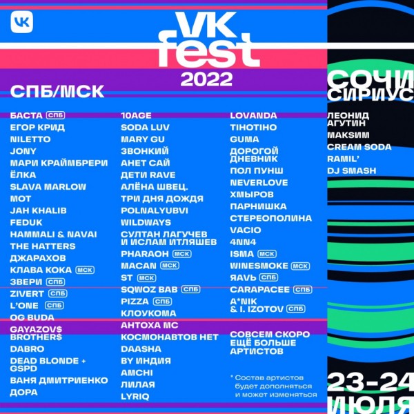 Во время VK Fest певец Егор Крит остановил свое выступление из-за потерявшей сознание фанатки Во время VK Fest певец Егор Крит остановил свое выступление из-за потерявшей сознание фанатки