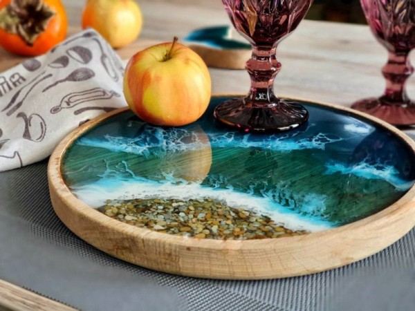 Мастер-класс по созданию картин и предметов декора из эпоксидной смолы (resin art)