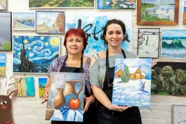 Мастер-классы по живописи «Картина за 3 часа» Мастер-классы по живописи «Картина за 3 часа»