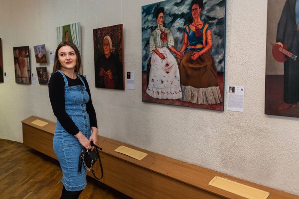 Выставка полотен в технике жикле &laquo;Фрида Кало и Диего Ривера&raquo;