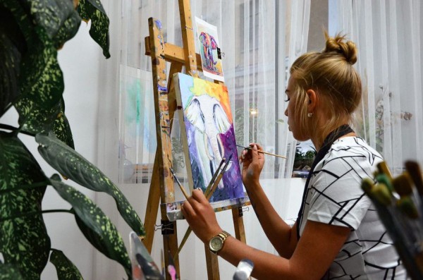 Мастер-класс &laquo;Картина за 1 занятие&raquo; в студии рисования Art Studio 8