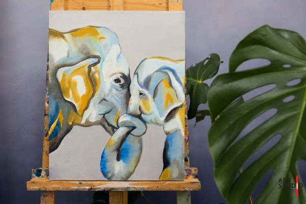 Мастер-класс &laquo;Картина за 1 занятие&raquo; в студии рисования Art Studio 8