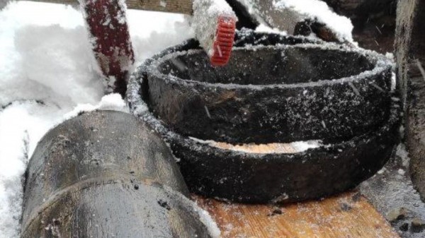 В Санкт-Петербурге нашли фрагмент деревянного трубопровода XVIII века