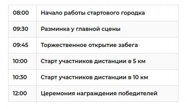 Благотворительный забег &laquo;Бегом с Дневником&raquo;