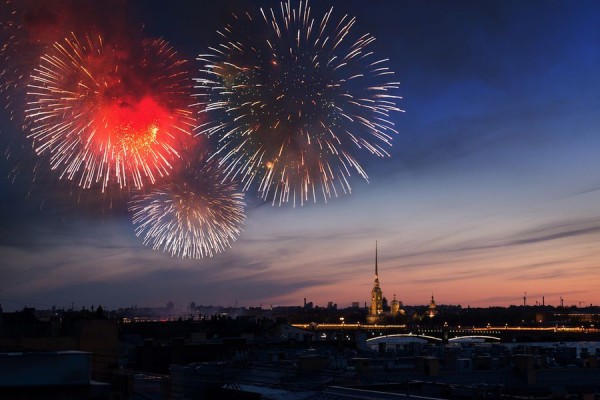 Салют на День Победы 2023