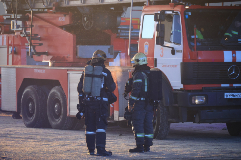Ночью в Петербурге сгорели сразу шесть автомобилей