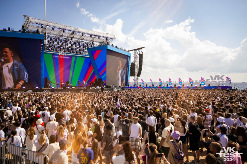 VK Fest 2025 в Санкт-Петербурге опубликовал программу и список музыкантов
