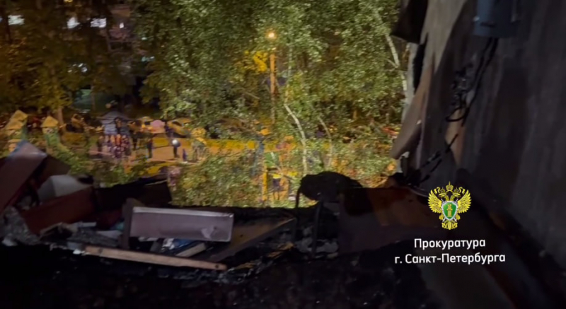 Что известно о пожаре на улице Стойкости в Петербурге