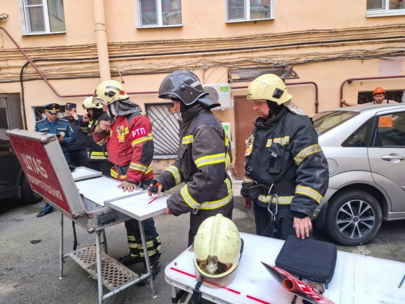 Ликвидировали ли пожар на чердаке дома на Большой Пушкарской?