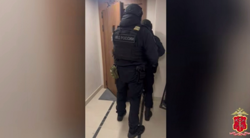 Задержание взяточника в Петербурге