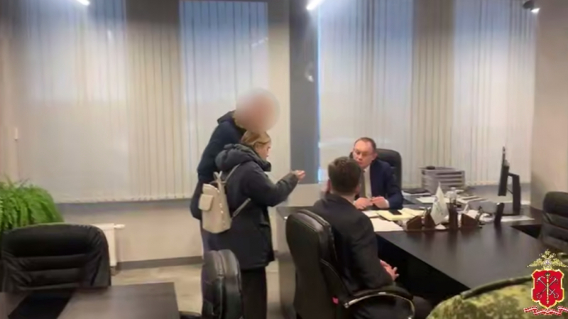 Задержание взяточника в Петербурге