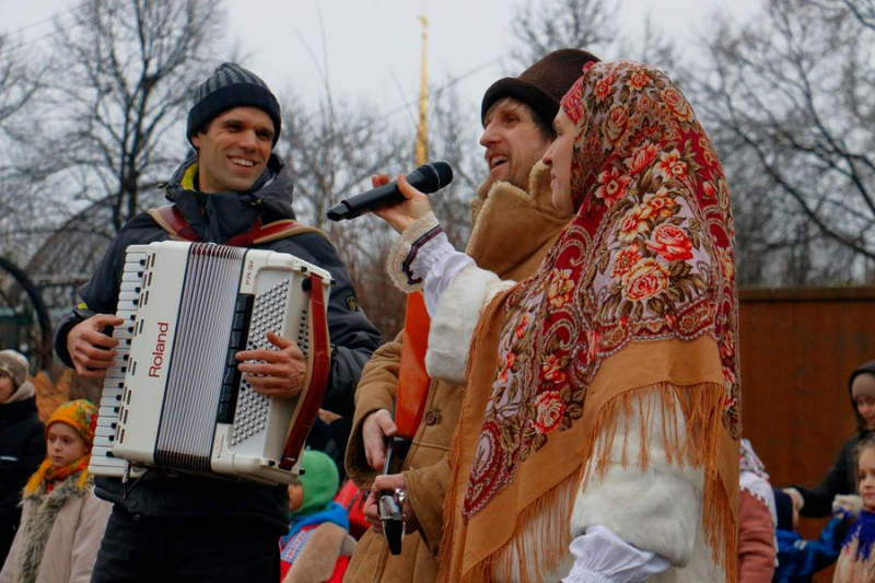 Масленица в Ленинградском зоопарке