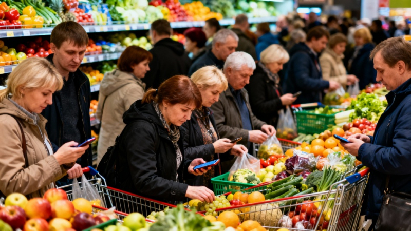 Онлайн против офлайна: где петербуржцы на самом деле покупают продукты