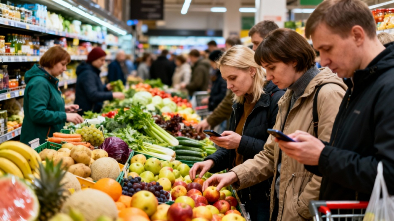 Онлайн против офлайна: где петербуржцы на самом деле покупают продукты