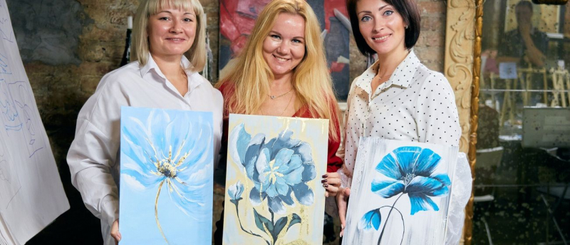 Творческие мастер-классы в честь 8 Марта в студиях Artista