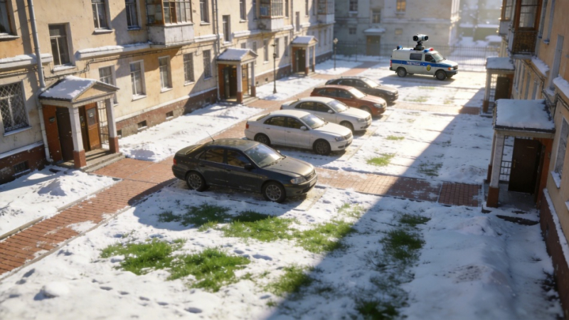 Зимой в Петербурге штрафов за парковку стало меньше на 20 процентов