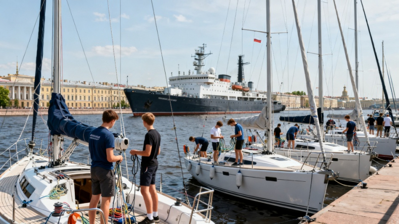 Из Петербурга в Калининград по Балтике: яхты отправились в большой морской переход