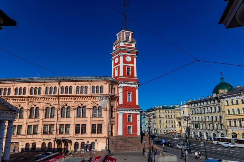 Летний маршрут по центру Санкт-Петербурга